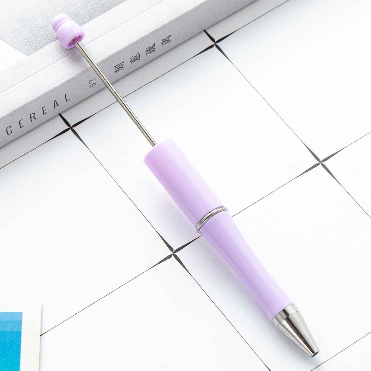 Macaron Color Beaded Pen