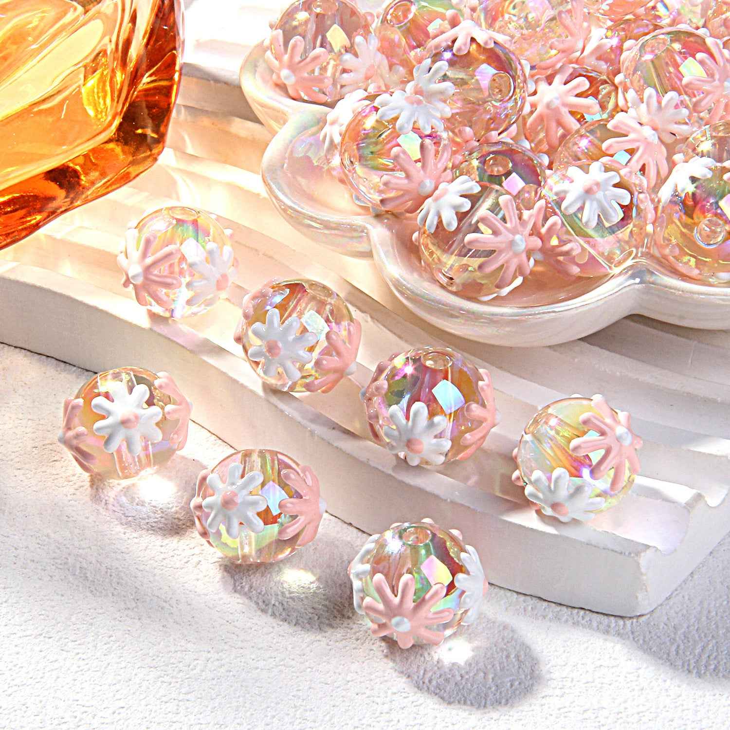 2025 Summer New Style Heavy Oil Fruit Hand-painted Beads DIY Phone Chain Car Hanging Bag Hanging Chain Headband Accessory