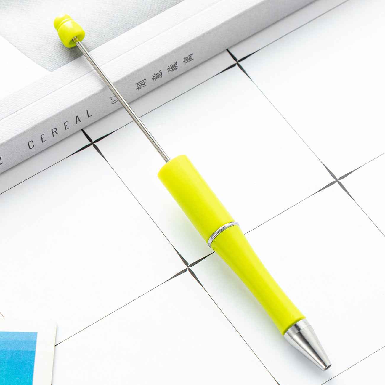 Macaron Color Beaded Pen