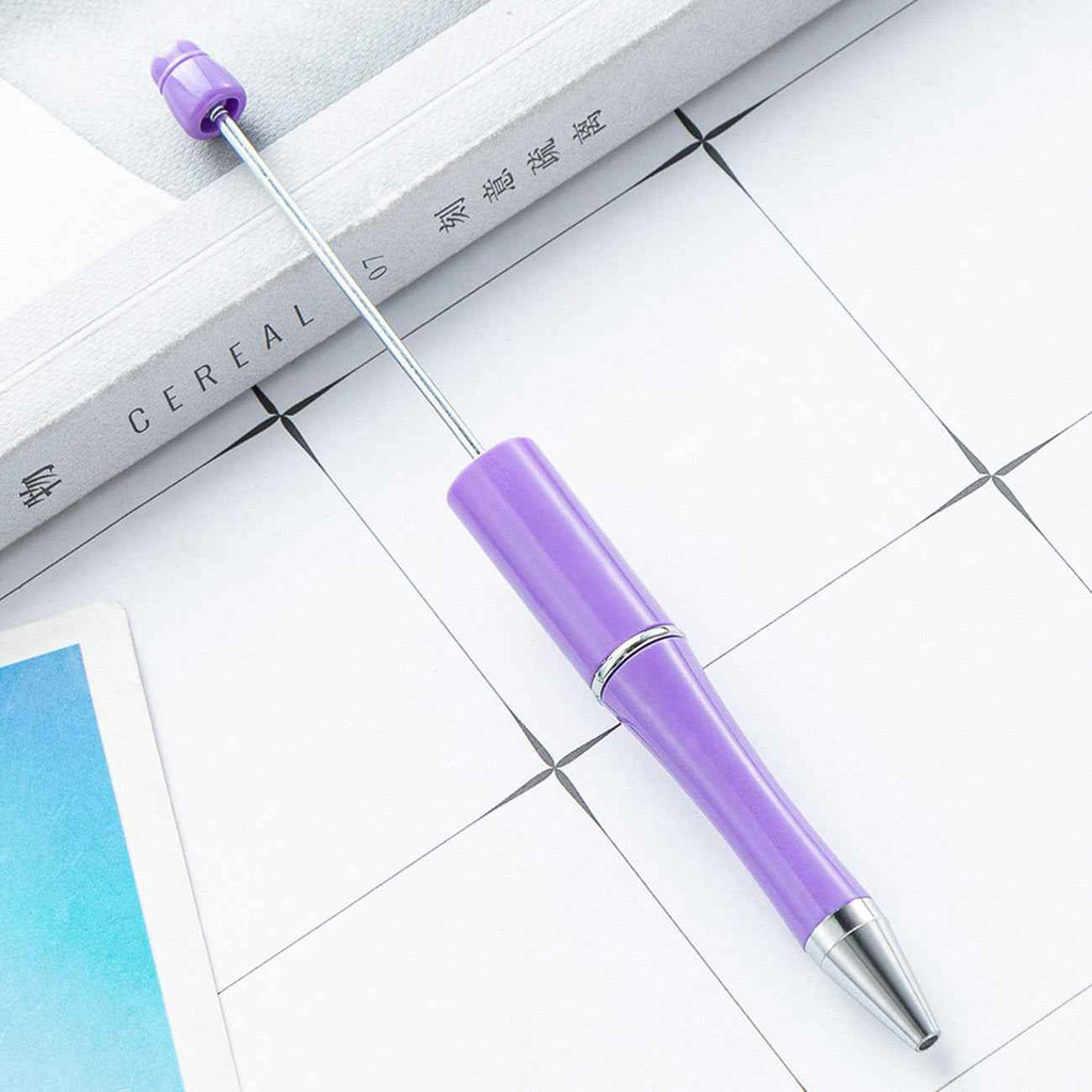 Macaron Color Beaded Pen