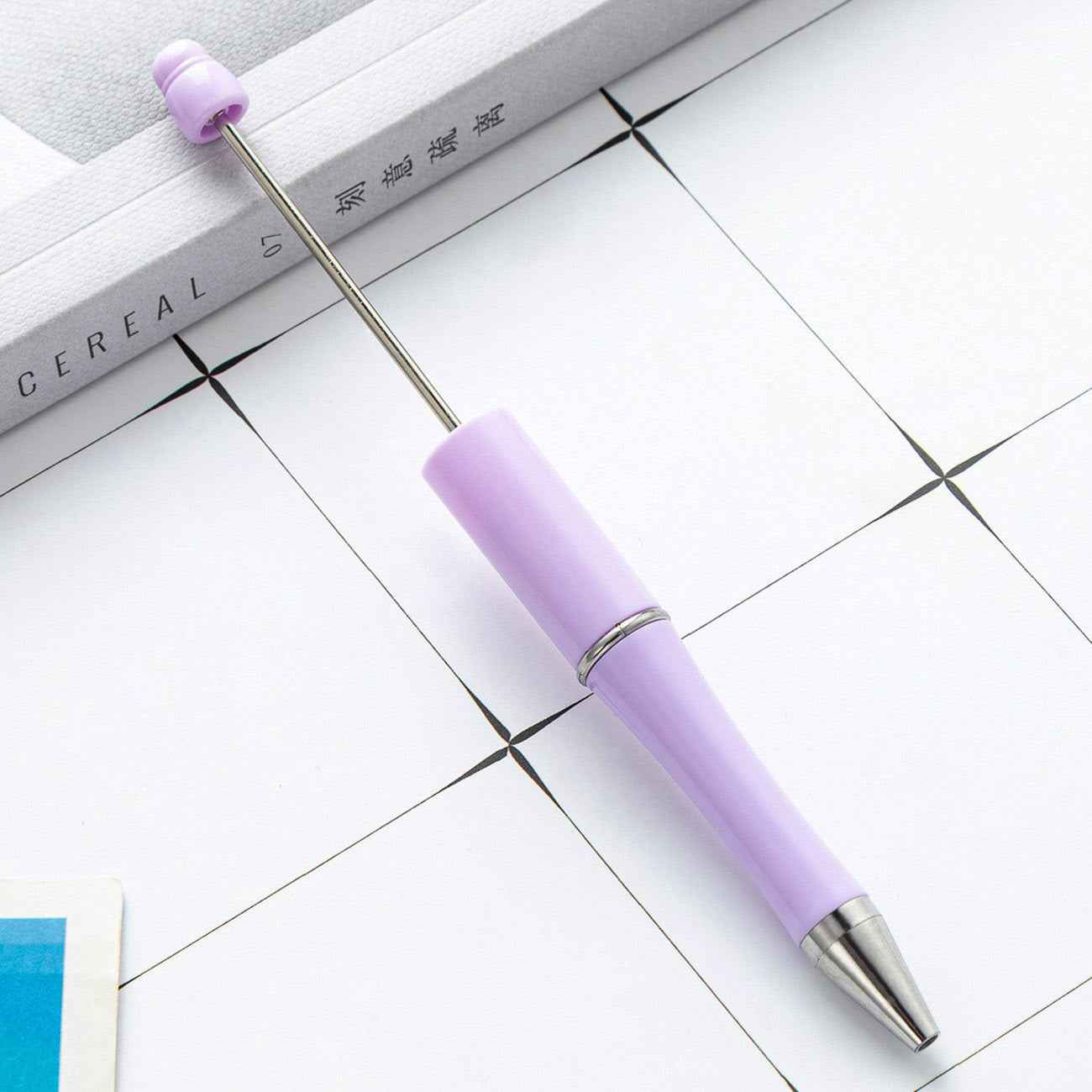 Macaron Color Beaded Pen
