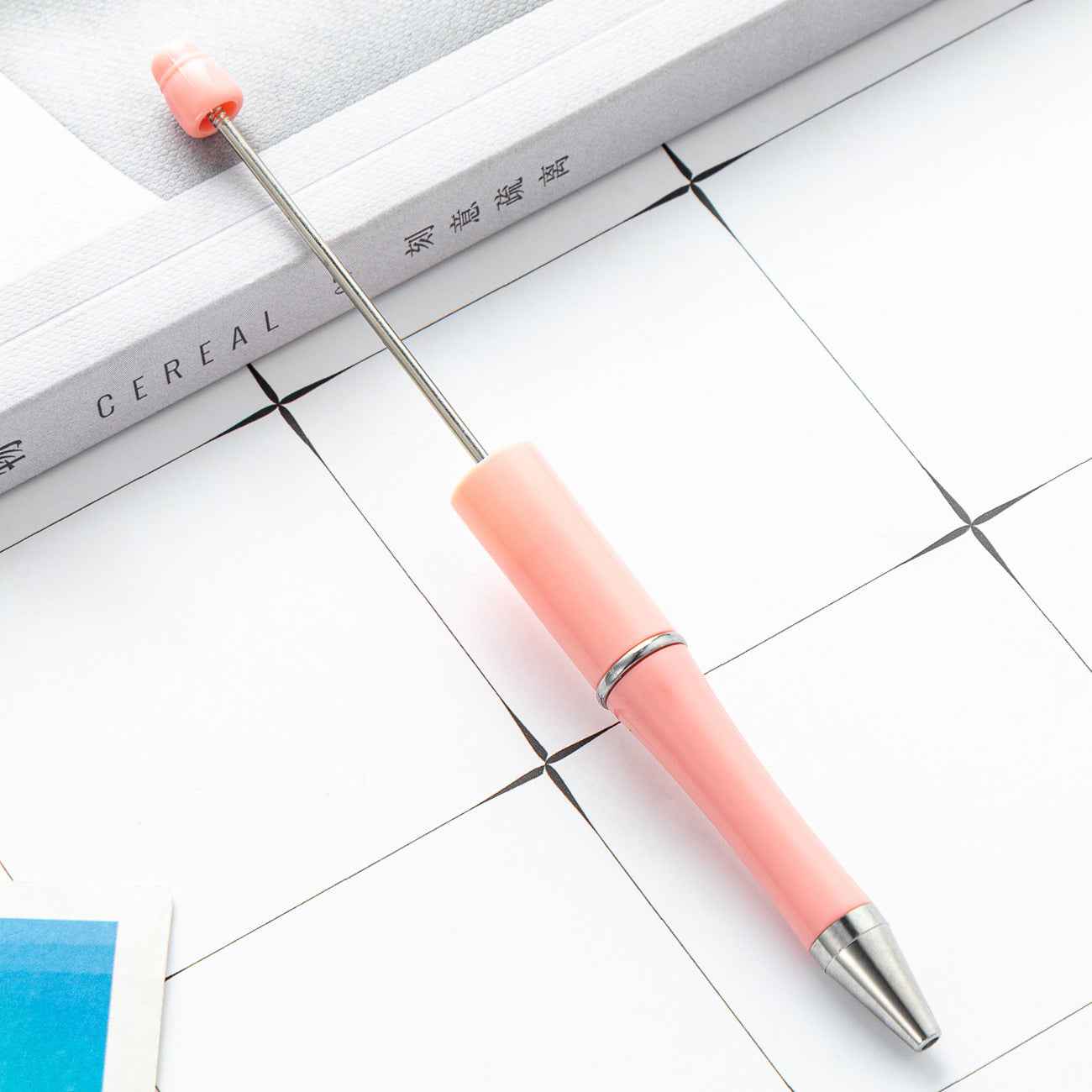 Macaron Color Beaded Pen