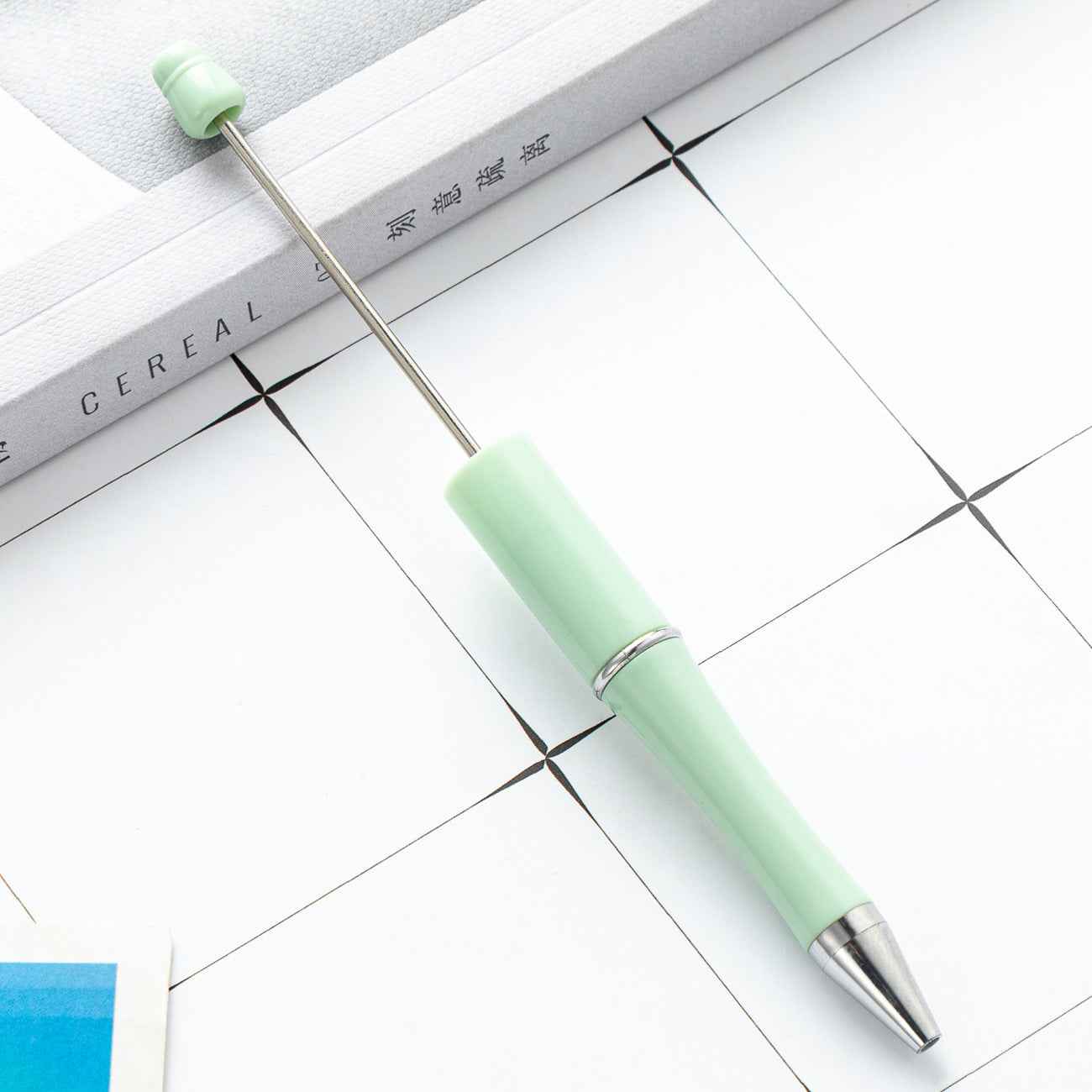 Macaron Color Beaded Pen