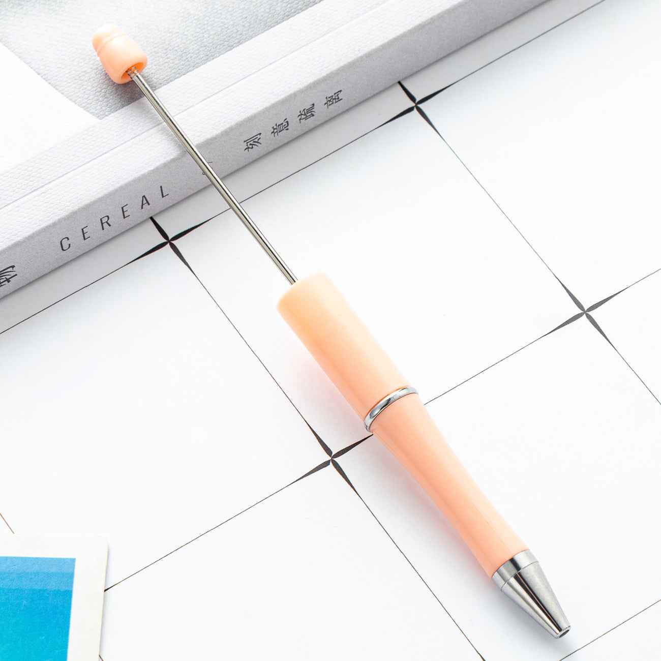 Macaron Color Beaded Pen