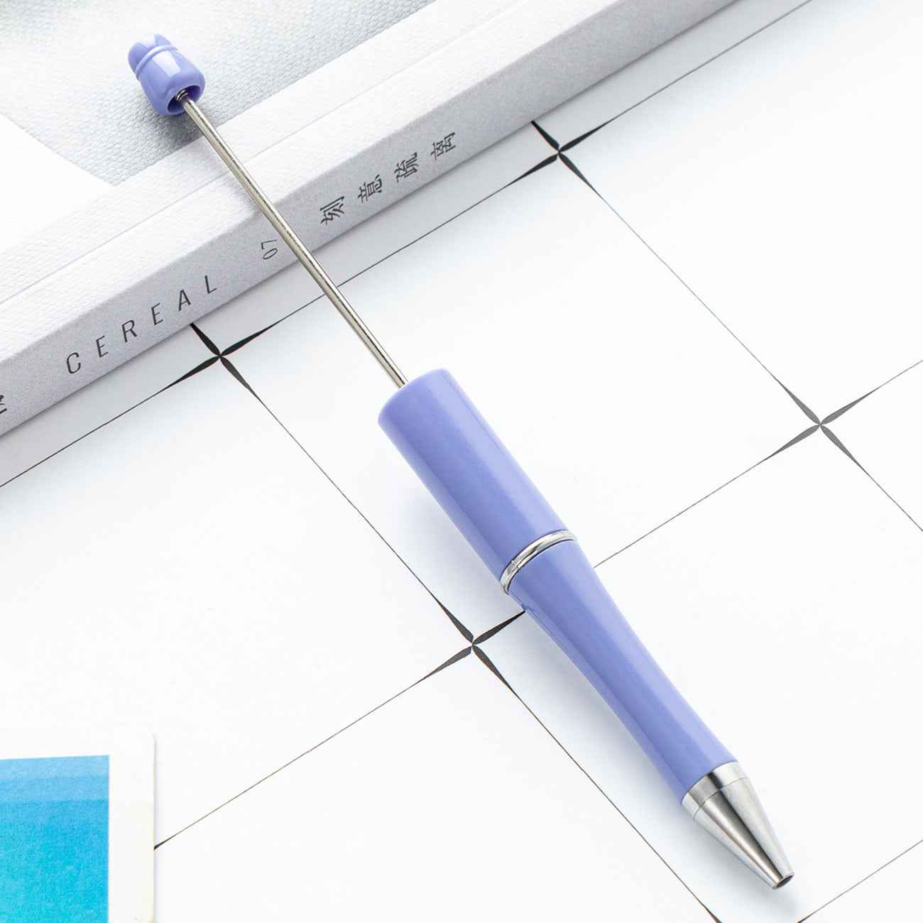 Macaron Color Beaded Pen