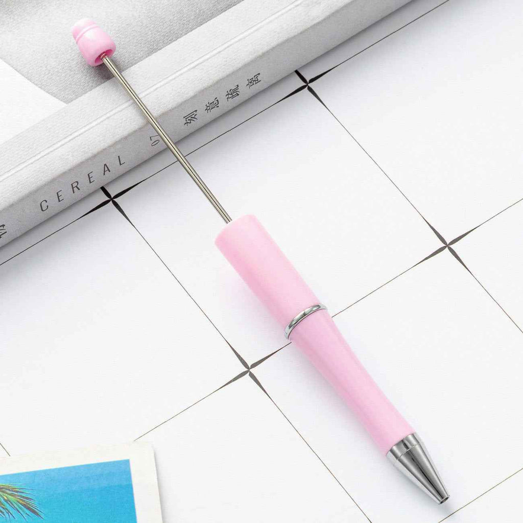 Macaron Color Beaded Pen