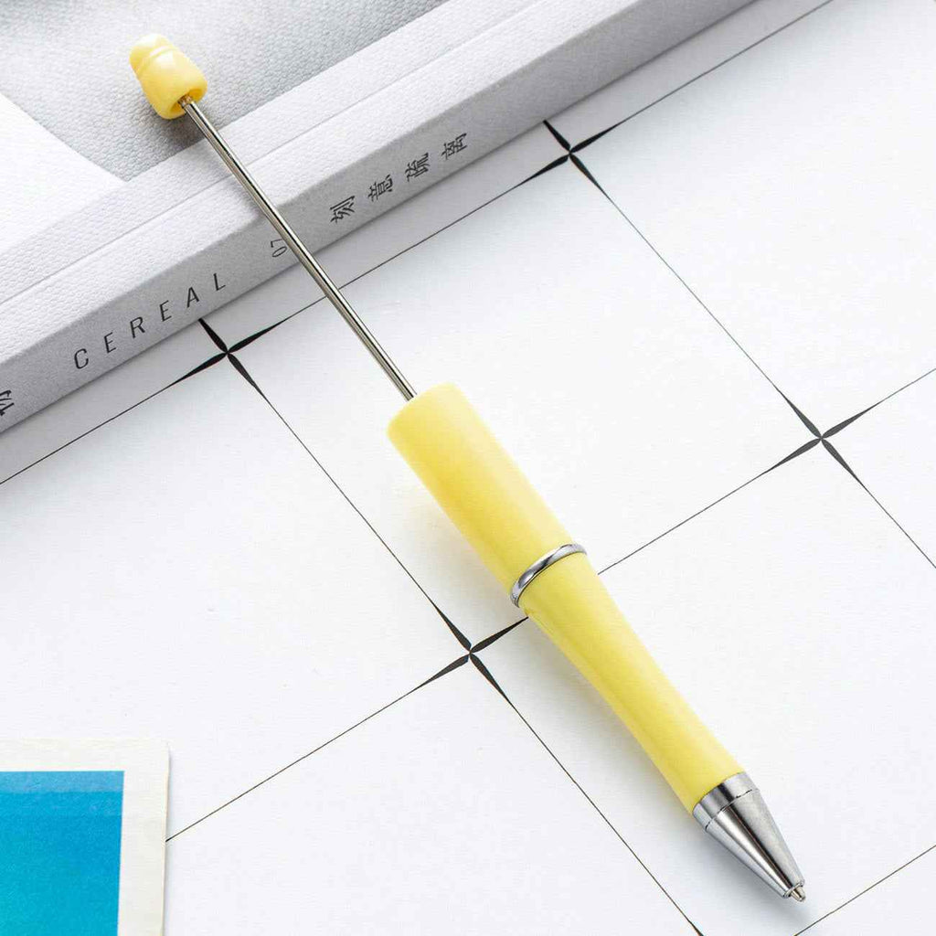 Macaron Color Beaded Pen