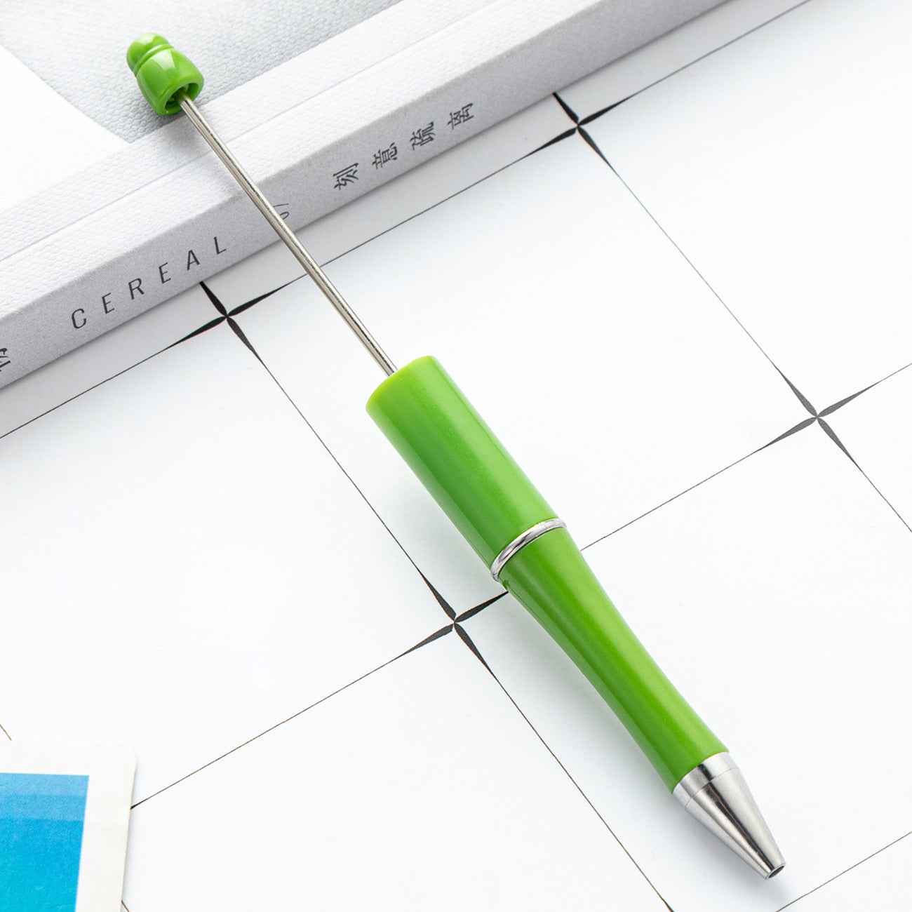Macaron Color Beaded Pen