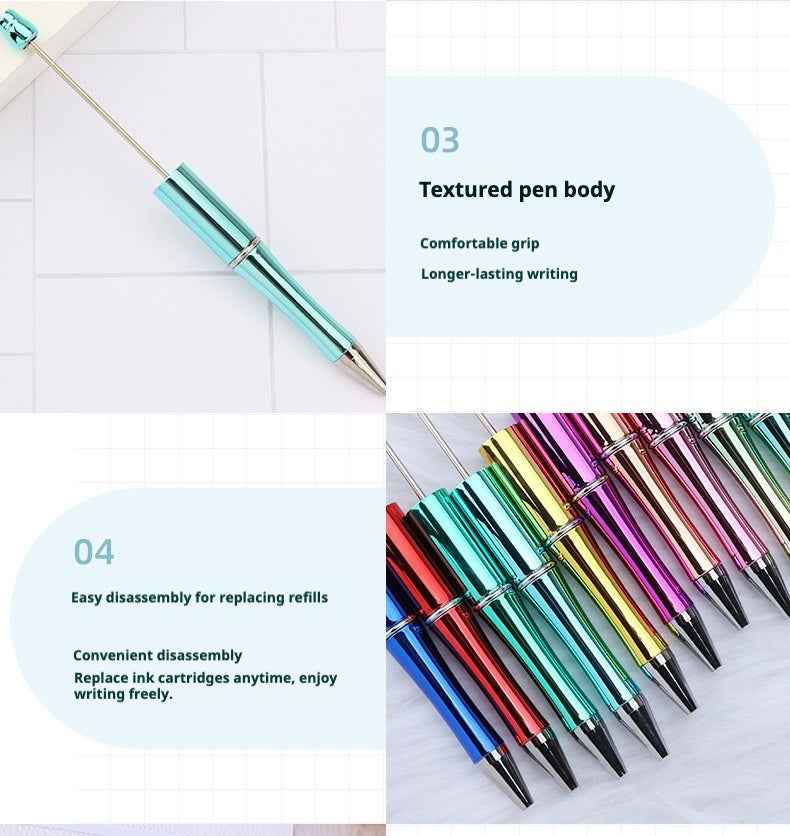 DIY beaded ballpoint pen