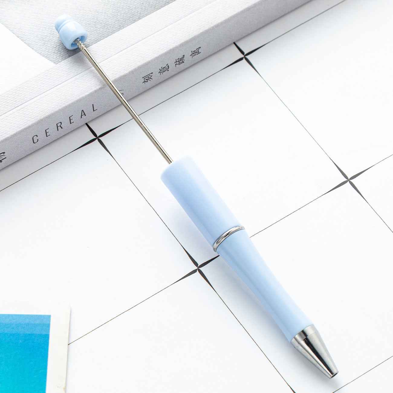 Macaron Color Beaded Pen
