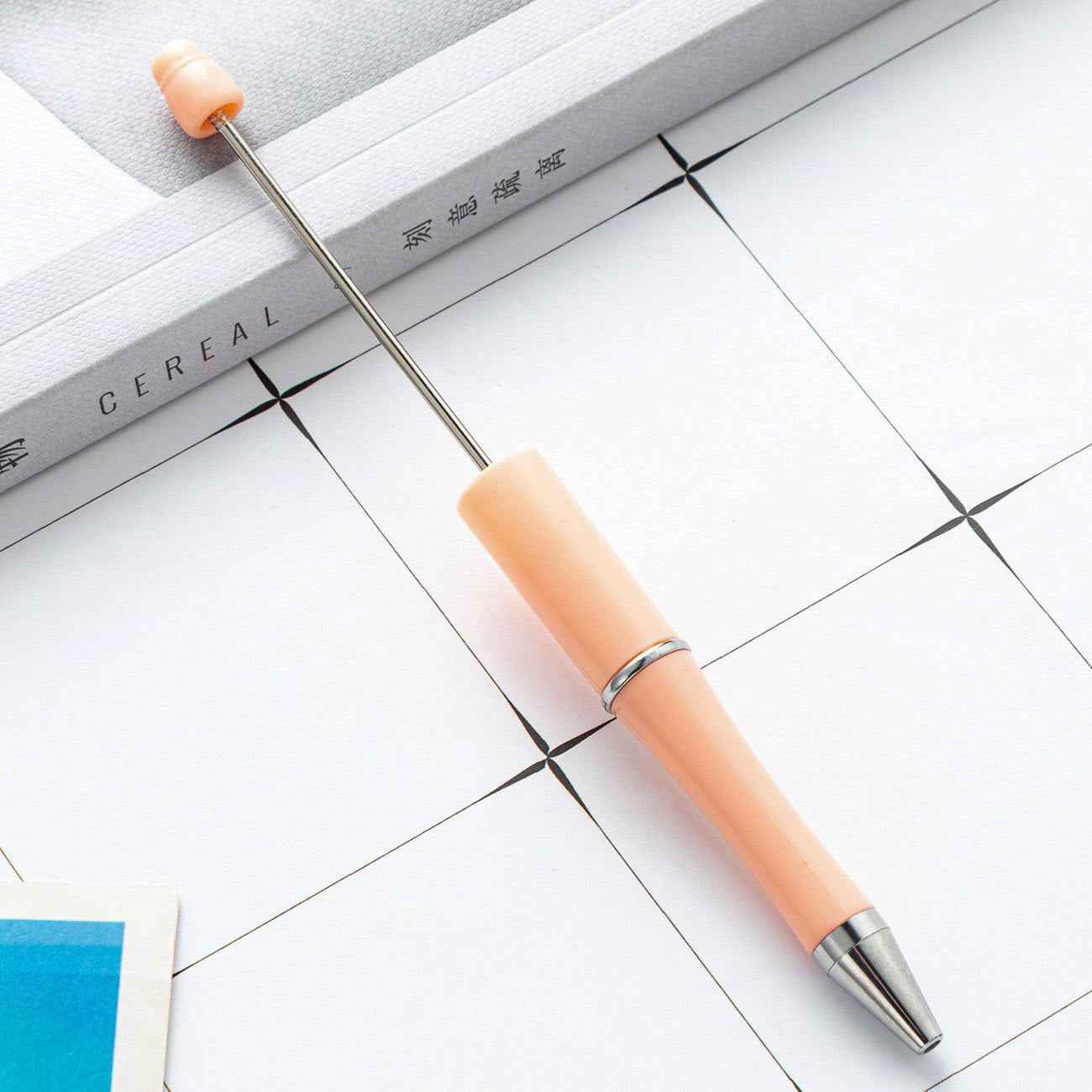 Macaron Color Beaded Pen