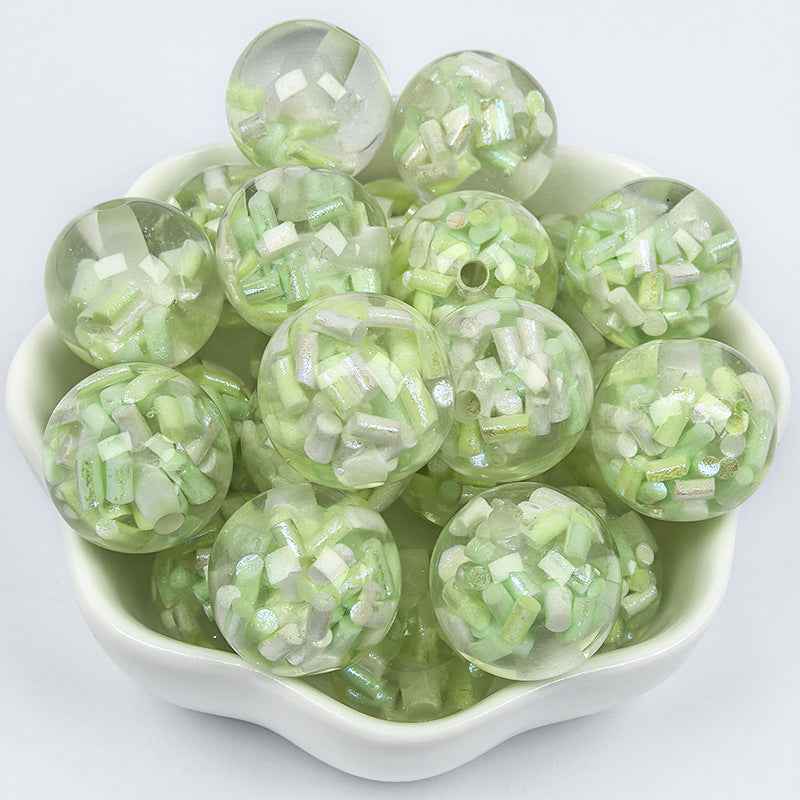 16MM soft clay beads, resin beads, rainbow candy beads, loose beads, pen charms, car hanging accessories, DIY beads in bulk