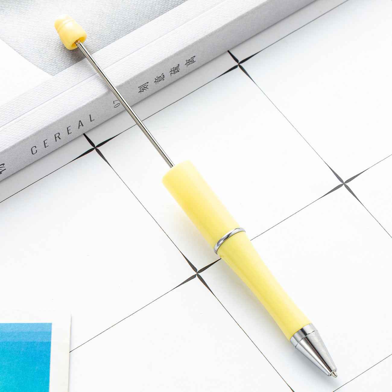 Macaron Color Beaded Pen