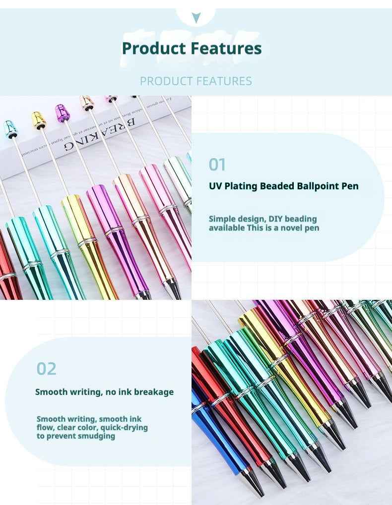 DIY beaded ballpoint pen