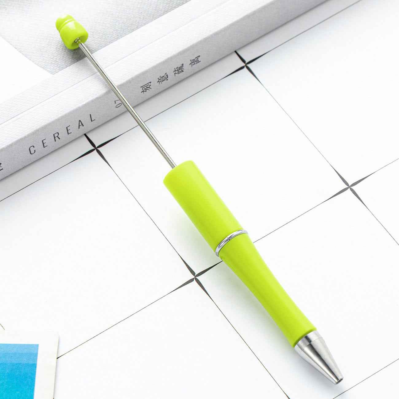 Macaron Color Beaded Pen
